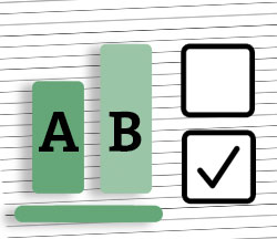 A/B-Tests: Die richtige Testgruppen-Größe.