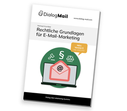 Der Dialog-Mail Leitfaden für die rechtlichen Grundlagen des E-Mail-Marketing ist kostenlos als gedrucktes Buch verfügbar.