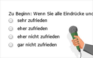 Mit den Powerformularen von dialog-Mail können Sie ganz einfach auch komplexe Umfragen erstellen.