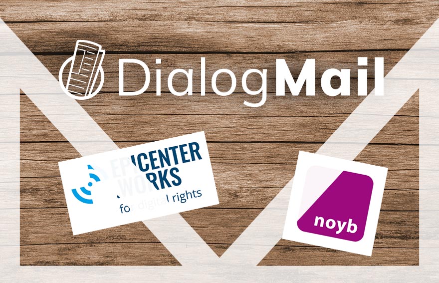 Datenschutz-NGO's verwenden dialog-Mail