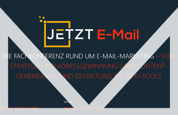 Michael Kornfeld hält Vortrag auf der Jetzt E-Mail Konferenz 2024