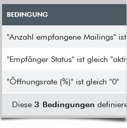 Segmente für dynamische Segmentierungen