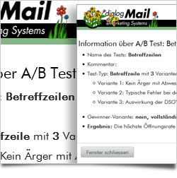 A/B-Tests für automatische Optimierungen