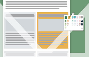 Hintergrundfarben für alle Abschnitte änderbar